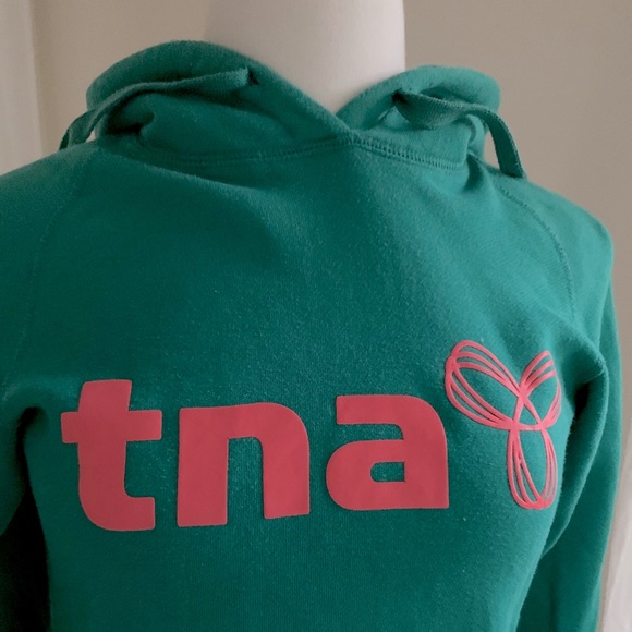 TNA Teal Pullover Hoodie - Picture 5 of 7